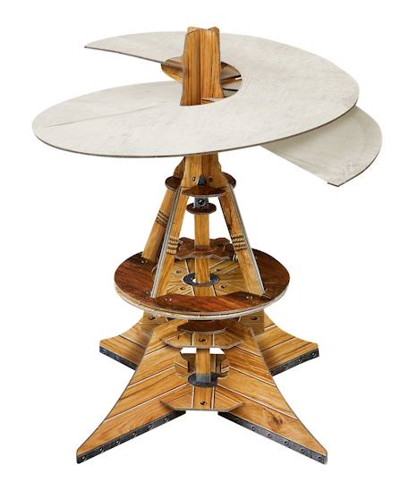 Les machines volantes de léonard de vinci Beige 3 - vertbaudet enfant 