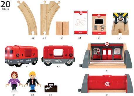 Circuit métro Rouge 2 - vertbaudet enfant 
