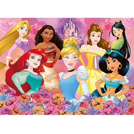 Puzzle princesses disney 45 pcs Rose 4 - vertbaudet enfant 