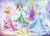 Puzzle princesses étincelantes disney 100 pcs Blanc 4 - vertbaudet enfant 
