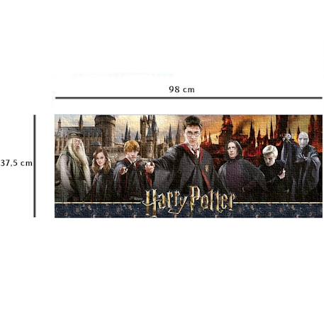 Puzzle guerre des sorciers harry potter 1000 pcs Blanc 2 - vertbaudet enfant 
