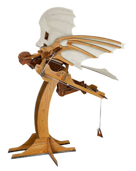 Les machines volantes de léonard de vinci Beige 2 - vertbaudet enfant 