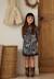 Robe enfant en molleton holamuchacha Bleu 1 - vertbaudet enfant 