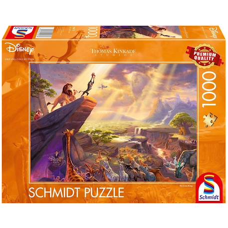 Puzzle le roi lion 1000 pièces Orange 1 - vertbaudet enfant 