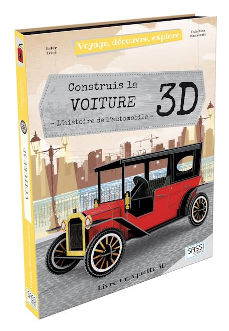 Construis la voiture 3d Rouge 1 - vertbaudet enfant 