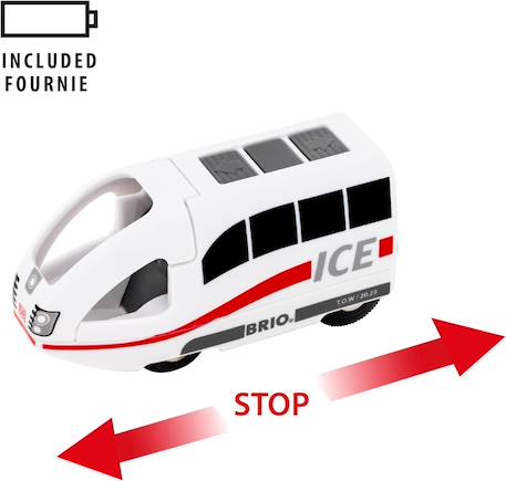 Train ice rechargeable Blanc 5 - vertbaudet enfant 