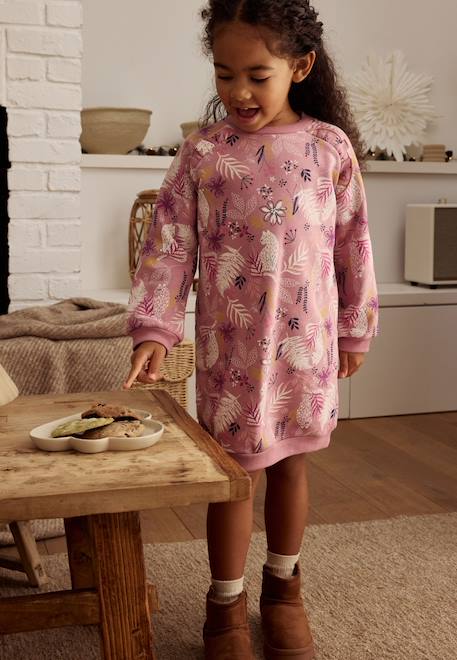Bébé-Robe enfant en molleton louisa