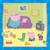 Puzzle peppa pig 3x49 pcs Bleu 4 - vertbaudet enfant 