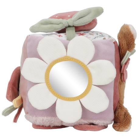 Cube d'activités soft fairy garden Rose 4 - vertbaudet enfant 