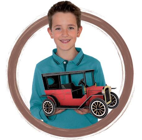 Construis la voiture 3d Rouge 4 - vertbaudet enfant 