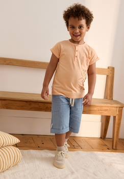 Bébé-Pantalon, jean-Short enfant en toile de coton kanha
