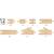 Coffret de démarrage - 12 rails - pack b Beige 4 - vertbaudet enfant 