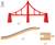 Double pont suspendu Rouge 4 - vertbaudet enfant 