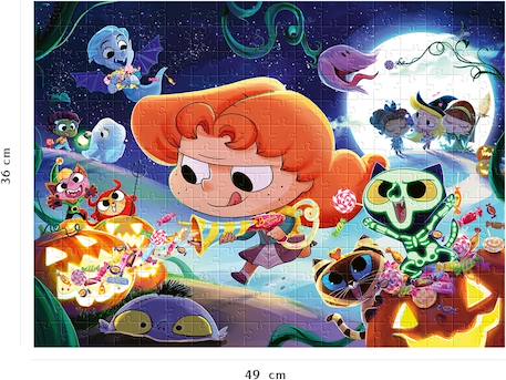Puzzle halloween mortelle adèle 250 pcs Blanc 4 - vertbaudet enfant 