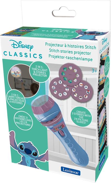 Projecteur à histoires et lampe torche stitch Bleu 2 - vertbaudet enfant 