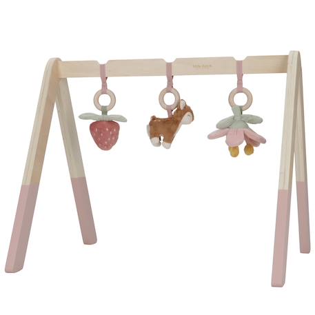 Arche d’éveil en bois fairy garden Rose 1 - vertbaudet enfant 