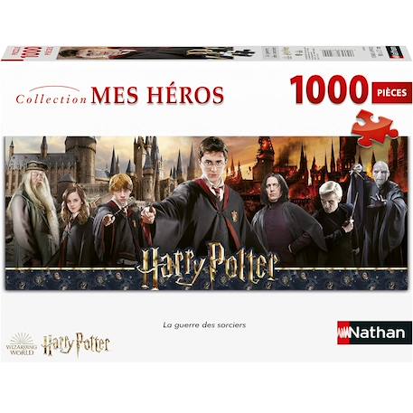 Puzzle guerre des sorciers harry potter 1000 pcs Blanc 1 - vertbaudet enfant 