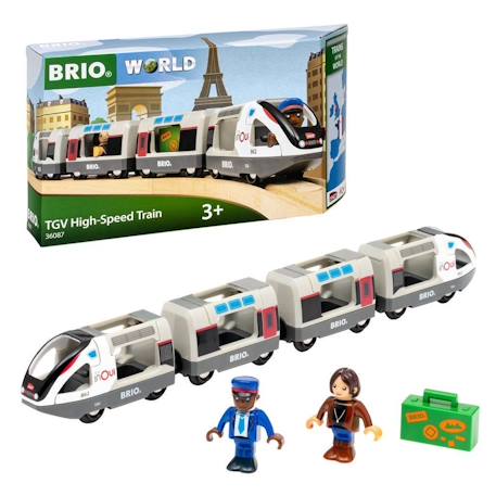 Train tgv inoui sncf Gris 2 - vertbaudet enfant 