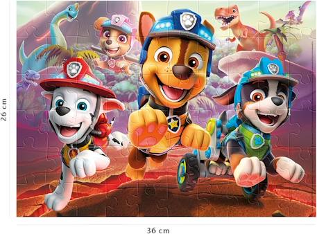 Puzzle pat’patrouille et dinosaures 60 pcs Blanc 3 - vertbaudet enfant 
