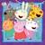 Puzzle peppa pig 3x49 pcs Bleu 5 - vertbaudet enfant 