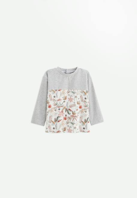 T-shirt enfant abou Gris 1 - vertbaudet enfant 