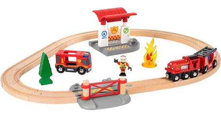 Circuit pompier Rouge 2 - vertbaudet enfant 