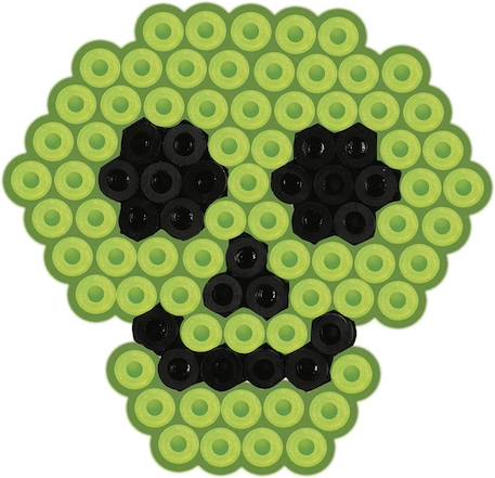 Sachet 1000 perles plastique midi mix phosphorescent Beige 4 - vertbaudet enfant 