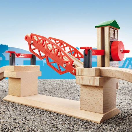 Pont basculant Rouge 5 - vertbaudet enfant 