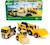 Coffret 3 engins de chantier Jaune 1 - vertbaudet enfant 