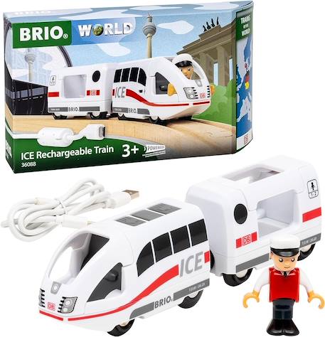 Train ice rechargeable Blanc 1 - vertbaudet enfant 