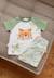 Pyjama enfant manches courtes kanha Vert 1 - vertbaudet enfant 