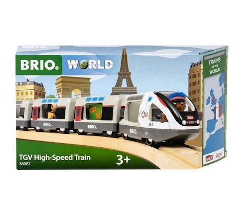 Train tgv inoui sncf Gris 6 - vertbaudet enfant 