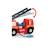 Train des pompiers Rouge 5 - vertbaudet enfant 