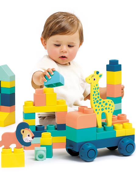 Briqui, mes 1eres constructions multicolore 1 - vertbaudet enfant 