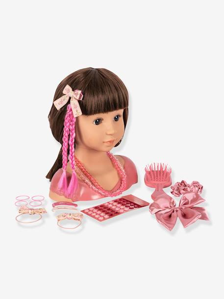 JAMARA Emma Beauty Lot De 8 Têtes à Coiffer Avec Accessoires - Jeux De Rôle