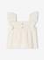 Blouse épaules volantées bébé écru 1 - vertbaudet enfant 