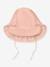 Chapeau de soleil UV pour bébé fille MATGUSTAS rose+vert 1 - vertbaudet enfant 