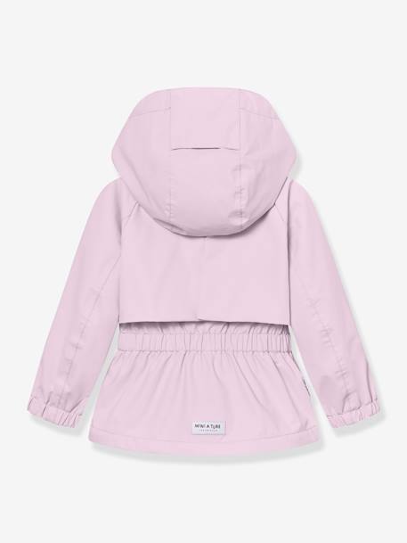 Veste mi-saison imperméable fille avec doublure polaire MATALGEA bois de rose+lilas poudré+rose poudré+vert sauge 12 - vertbaudet enfant 