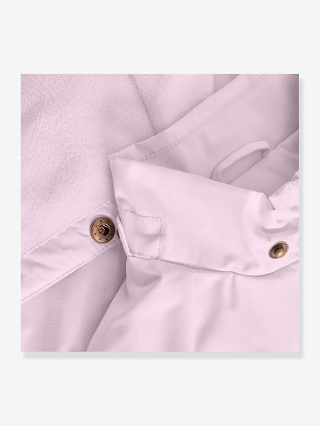Veste mi-saison imperméable fille avec doublure polaire MATALGEA bois de rose+lilas poudré+rose poudré+vert sauge 14 - vertbaudet enfant 