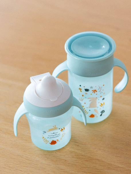 Tasse 360° 340ml - Wonderland bleu+blush 1 - vertbaudet enfant 