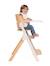 Chaise Haute Meraviglia Fossil bois 7 - vertbaudet enfant 