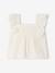 Blouse épaules volantées bébé écru 2 - vertbaudet enfant 