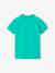 Polo garçon manches courtes broderie poitrine blanc+bleu+jaune pâle+kaki clair+MARINE+terracotta+vert émeraude 26 - vertbaudet enfant 