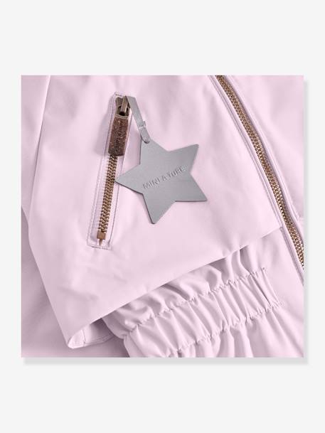 Veste mi-saison imperméable fille avec doublure polaire MATALGEA bois de rose+lilas poudré+rose poudré+vert sauge 15 - vertbaudet enfant 