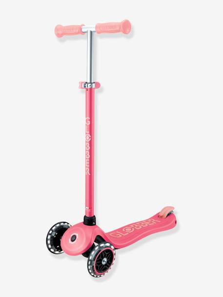 Primo Lights - Trottinette Lumineuse à 3 Roues bleu pétrole+corail 3 - vertbaudet enfant 