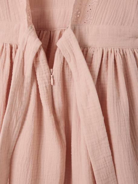Robe de cérémonie fille matchy matchy capsule mère/fille rose poudré 7 - vertbaudet enfant 