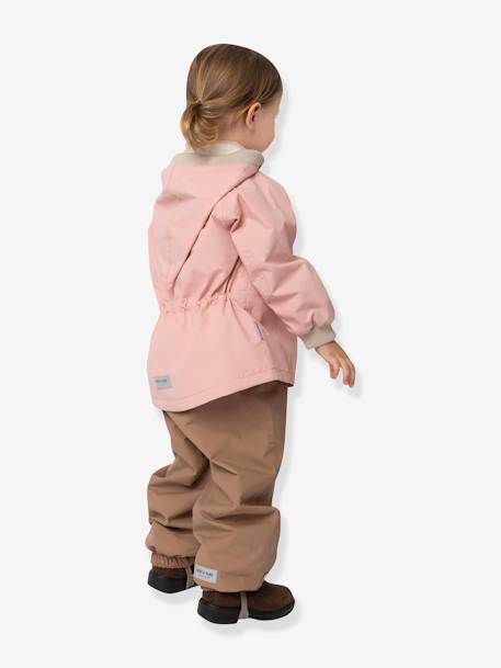 Veste mi-saison bébé fille MATWAI bleu foncé+bleu pâle+bois de rose+brun+jaune+jaune pastel+lilas+marron+rose poudré+sable+vert sauge 22 - vertbaudet enfant 