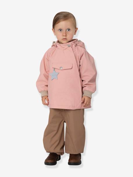 Veste mi-saison bébé fille MATWAI bleu foncé+bleu pâle+bois de rose+brun+jaune+jaune pastel+lilas+marron+rose poudré+sable+vert sauge 16 - vertbaudet enfant 