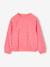 Ensemble sweat et short fleurs en éponge fille rose bonbon 4 - vertbaudet enfant 