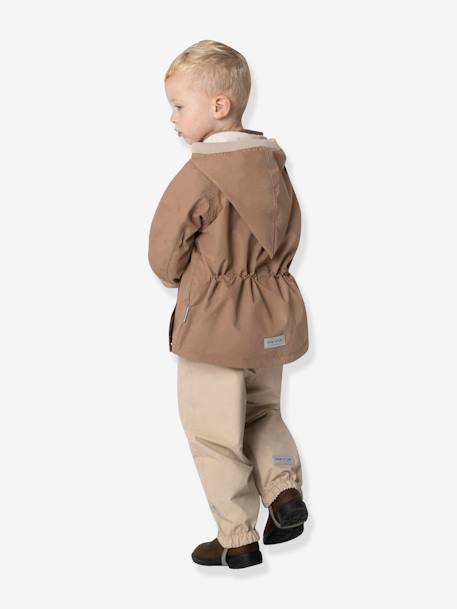 Veste mi-saison bébé MATWAI avec doublure polaire bois de rose+marron+sable 13 - vertbaudet enfant 